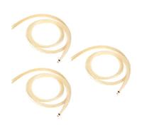 F Fityle 3 Archets de Violon En Crin de Cheval, Accessoires de Violon de Grande Qualité - 78 Cm - Blanc