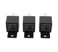 F Fityle 3PCS Voiture Camion Vélo Van Bateau 24V 80AMP 4 Broches Relais Split