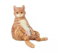 F Fityle 3x Figurines de Chat Animaux Personnages de Chat Jouets pour Enfants Enfants pour Décor de Bureau Cadeaux D'anniversaire