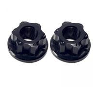 F Fityle 3X Kit de Moyeu de Roue pour Vélo, écrous D'essieu, Remplacement Arrière