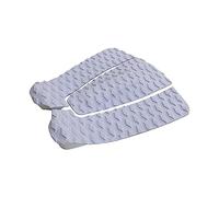 F Fityle 3X Planche de Surf Traction Pad Deck Antidérapant Deck Tail Pads Planches de Surf Pads pour Fish Board Paddleboard Longboard Skimboard, Blanche