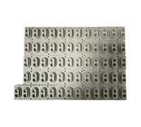 F Fityle 5 Bandes Conductrices en Silicone pour Clavier, Boutons de Professionnels, Remplacement Robuste, Installation Facile, Réparation pour Claviers 12 et 13 Touches, pour PA4X, PA2X, PA800, PA80