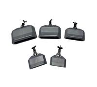F Fityle 5 blocs de percussion musicale pour tambour latin, instruments de percussion professionnels, blocs rythmiques faciles à utiliser et à installer, de, Gris