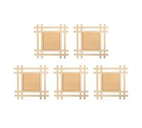 F Fityle 5 pièces Cadre en Bois pour Peinture à Planche à Dessin en Bois Bien formée pour Les faveurs de