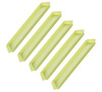 F Fityle 5 Pièces Soucoupe Plateau 48x14,5x2,3cm, Plateaux Rectangulaires de Pot de Fleurs Soucoupe Plateaux Plante pour Jardinage Planteurs, Épaisseur Augmentée, Vert