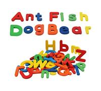 F Fityle 52 pièces Alphabet coloré jouets éducatifs Interaction Parent-enfant jeu d'association anglais mot orthographe apprentissage compétence jouet filles
