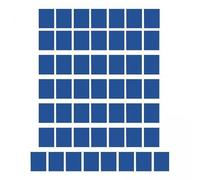 F Fityle 5x 50 Count Card Sleeves Guard For Trading Card Baseball Cards Sports Cards Board Game Parts, Bleu