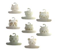 F Fityle 8 Pièces En Bois Séparateurs de Placard Bébé Décor de Pépinière, étiquette de Séparateur de Garde-robe Bébé Meubles Bébé, Du Nouveau-né à 24 Mois, Cad