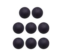 F Fityle 8X balles de réaction rebondissantes, Mini, compactes, balles d'exercice, balles murales en Caoutchouc pour Jeux, Fitness, Maison, Noir