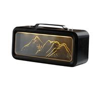 F Fityle à brume fraîche portable, créatif et silencieux, réservoir d'eau de 600 ml, diffuseur d'arômes avec lumière, idéal pour les, Noir