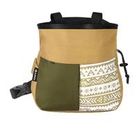 F Fityle à magnésie d'escalade, Ceinture réglable, Pochette de Rangement multifonctionnelle pour équipement d'escalade, de Transport de, Kaki Petit