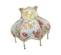 F Fityle Abat-Jour à Pompons pour Suspension, rétro, idéal pour décorer Un café, Une Maison ou Un Salon, Rose