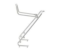 F Fityle Accessoires pour Sacoche Avant vélo : Installation Simple, Portable, Fixations Professionnelles, pièces Rechange, Porte-Bagages Avant, Argent