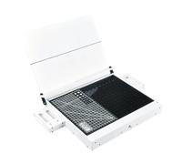 F Fityle Accessoires pour table travail modélisme, pièces précision, organiseur d'outils, idéal pour la fabrication maquettes, étagère à, Blanc