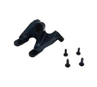 F Fityle Aileron arrière de remplacement robuste en aluminium, accessoire de modification à monter soi-même pour voiture RC Micro B 1:24 (réf. 244016), Noir