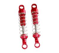 F Fityle Amortisseur RC pour modèles MN99S et MN168, pièce de rechange en alliage, 1 Paire Rouge