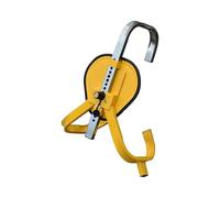 F Fityle Antivol de Roue de Voiture Robuste, Facile à Installer, Fiable et en Acier épais Jaune, Style D