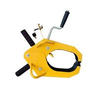 F Fityle Antivol de Roue de Voiture Robuste, Facile à Installer, Fiable et en Acier épais Jaune, Style A