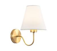 F Fityle Applique Murale Moderne Luminaire E27 avec Jour Applique Lanterne décorative éclairage pour Salon Couloir intérieur Maison Chambre, Blanche