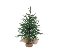 F Fityle Arbre Artificiel Pièce Centrale Sapin Faux Plante Bonsai Polyéthylène Compact Résistant Convient Chambre Bureau Salon Ambiance Festive, Pin de Norfolk de 50 Cm