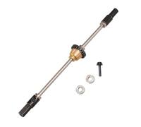 F Fityle Arbre d'essieu arrière différentiel RC, accessoires métalliques, remplace l'arbre de pont d'engrenage, pièces de véhicule modèle pour