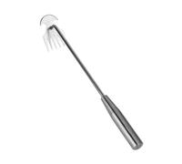 F Fityle Arracher les mauvaises herbes, outil de jardin multifonctionnel et facile à utiliser, idéal pour le désherbage, la plantation et le déracinement de, 40 Cm 6 Dents