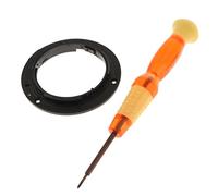 F Fityle Bague De Montage De Baïonnette avec Outil Tournevis pour pour Objectif 18-135mm 18-55mm 18-105mm 55-200mm