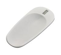 F Fityle Balance électronique de poche multifonctionnelle, outil de pesage portable pour thé en vrac, aliments, bijoux, pour café, maison, Blanc