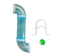 F Fityle Banney Board DIY Accessoires, Développement précoce Pipe Learning Toys Toys éducatifs DIY MATÉRIAUX PIÈCES SAFPENSEURS PIÈCES pour LES ENFANTS, Bleu