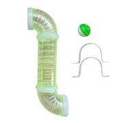 F Fityle Banney Board DIY Accessoires, Développement précoce Pipe Learning Toys Toys éducatifs DIY MATÉRIAUX PIÈCES SAFPENSEURS PIÈCES pour LES ENFANTS, Vert