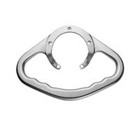 F Fityle Barre d'appui pour, Barre de réservoir d'essence, Installation Facile, réparation résistante à l'eau, Accessoire de, Argent