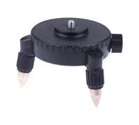F Fityle Base pour niveau, support de réglage fin, robuste, support de niveau de ligne, accessoires universels, micro-réglage pour le sol