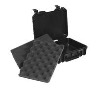 F Fityle Boîte à outils d'équipement, valise étanche, mallette de transport Portable polyvalente, boîte de rangement rigide pour caméras de travail, 360mmx300mmx105mm