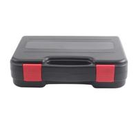 F Fityle Boîte de rangement portable pour outils, petite boîte rigide, base antidérapante, multifonctionnelle, légère, résistante aux chocs, 24,7 x 20 x 6,5 cm