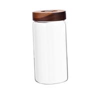 F Fityle Boîte de rangement pour grains de café, récipient hermétique réutilisable, boîte à noix, organisateur alimentaire, valve d'échappement pour, 1300 Ml 10 X 10 X 20