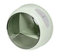 F Fityle Boîte de Rangement pour sachets de Conservation de fraîcheur, étui de Rangement pour Film Alimentaire, Accessoires de Salle de Bain, Distributeur de, Vert