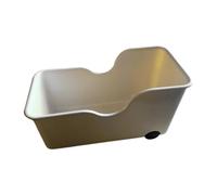 F Fityle Boîte de Rangement Transparente, Organisateur empilable conçu pour la Cuisine, Le Placard, Le réfrigérateur, avec Couvercle, Panier de Stockage Extensible pour Bureau ou Salle de Bain.