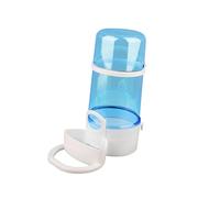 F Fityle Bol de Nourriture pour Oiseaux et Distributeur d'eau pour perruches, Bleu Grand Ouvert