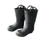 F Fityle Bottes de à échelle 1/6, modèle de chaussures réalistes à bout rond, bottes de travail, jouet de jeu pour accessoire de figurine d'action de