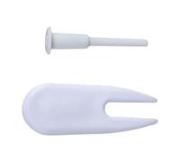 F Fityle Bouchon de ballon d'exercice/de blanc compact avec extracteur de bouchon, pièce de rechange pour matelas gonflables de sport, piscine et