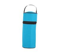 F Fityle Bouteille d'Eau Polyvalent, Sac de Transport Isolé en Oxford, Sac Isotherme Conservation Chaude/Froide pour Lait Maternel, Pochette Porte-Bouteille d'Eau pour Voyage Plage, Bleu clair