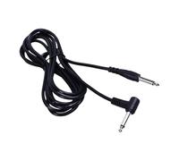 F Fityle Câble audio 3M pour guitare électrique, câble droit polyvalent avec connexion coudée, pour guitare acoustique et basse électrique.