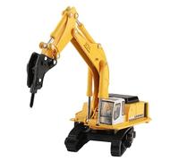 F Fityle Camion d'ingénierie pour enfants, ensemble de jeu en alliage moulé sous pression, jouet éducatif, modèle de bras d'ingénierie réglables pour enfants,