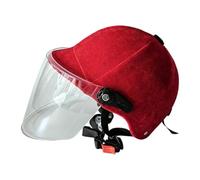 F Fityle Casque d'équitation, Chapeau de Chevalier décoratif léger pour l'été, pour Hommes et Femmes, équipement d'équitation, Chapeau, avec Miroir Blanc