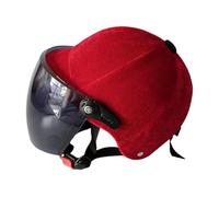 F Fityle Casque d'équitation, Chapeau de Chevalier décoratif léger pour l'été, pour Hommes et Femmes, équipement d'équitation, Chapeau, avec Miroir Marron