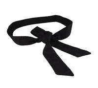 F Fityle Ceinture Enveloppante En Laine pour Femmes, Ceinture pour Manteau 172 Cm, Noir, comme décrit