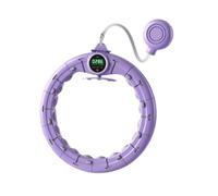 F Fityle Cerceau de Fitness Intelligent Amovible avec Support pour La Taille, Coussinets de Massage en Silicone pour Femmes, Idéal pour La Salle de Sport et Le