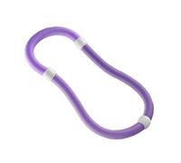 F Fityle Cerceau de Fitness Lesté pour Intérieur et Extérieur, Cerceau à Ressort Lesté, Entraînement Confortable, Divertissement, Exercices, Cerceaux D'ent, 1,2 kg
