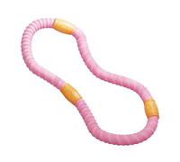 F Fityle Cerf Abdominal lesté Pliable et Confortable, Portable, pour Femmes, idéal pour Les, Le Divertissement et la Salle Sport en intérieur, Vert 3 Sections 2.5 Kg