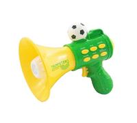 F Fityle Changeur de voix pour enfants de 3 ans et plus Amplification vocale unique Divertissement de fête portable Contrôle du volume Mégaphone Jouet, Vert